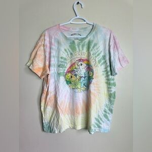 My little pony Size L Hasbro Multicolor Tie-Dye Short Sleeve Shirt